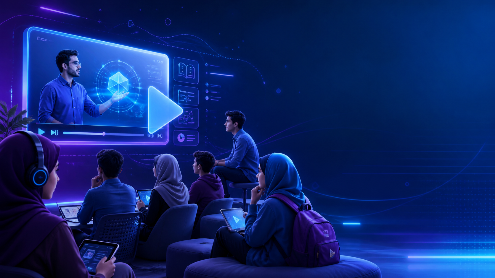 آموزش عربی با فایل صوتی و ویدئوهای خبری کوتاه